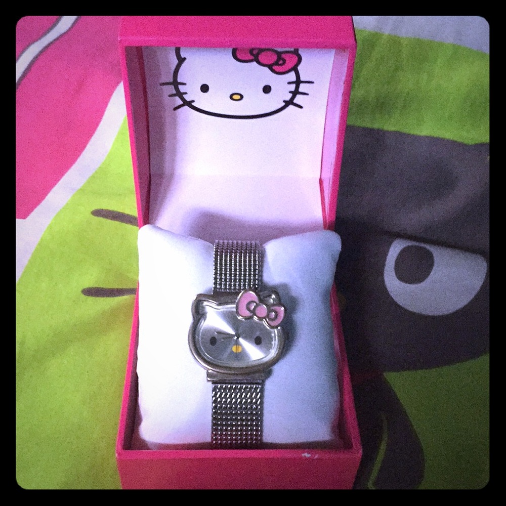 Adjustable Silver Hello Kitty Watch - image 1
